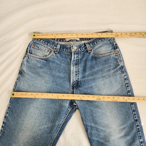 USA LEVI'S 550 VINTAGE Unisex Relaxed Fit  Baggy High Rise Jeans Size W36 L30. - Picture 15 of 16